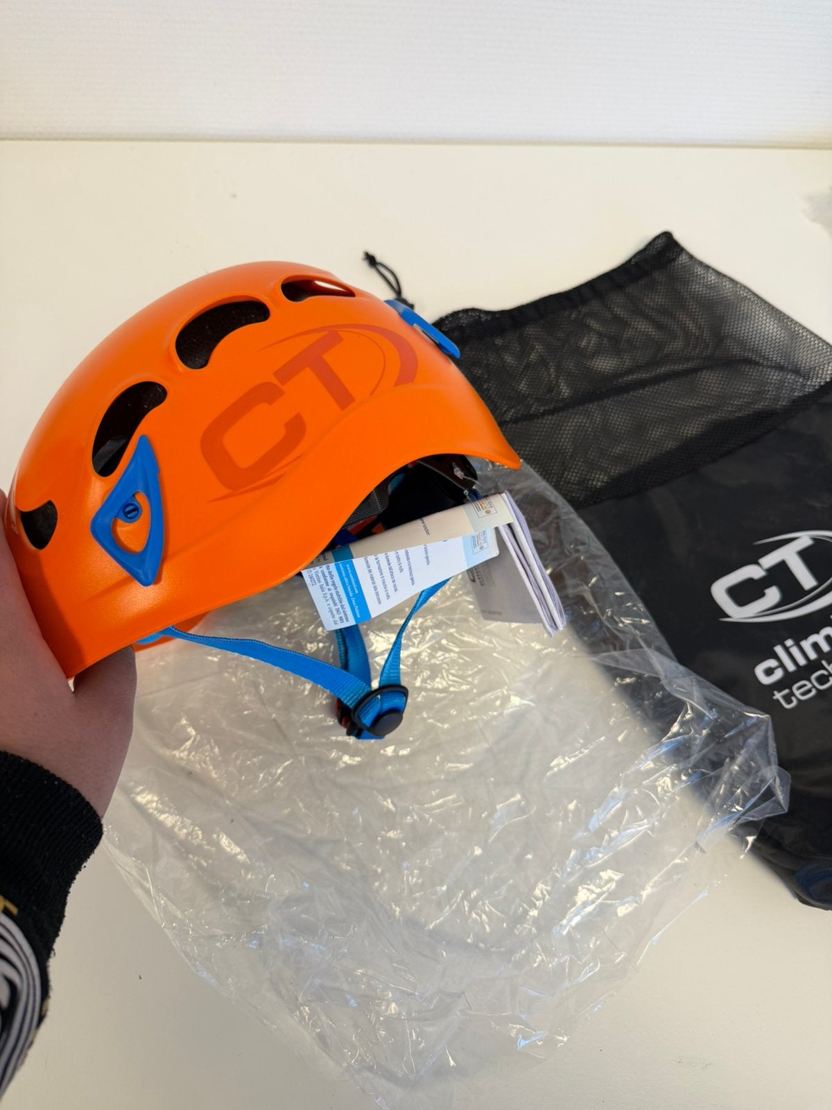 Casque d'escalade Climbing Galaxy Orange NOUVEAU 50-61 cm, Enlèvement ou Envoi, Neuf, Vêtements de sport d'escalade