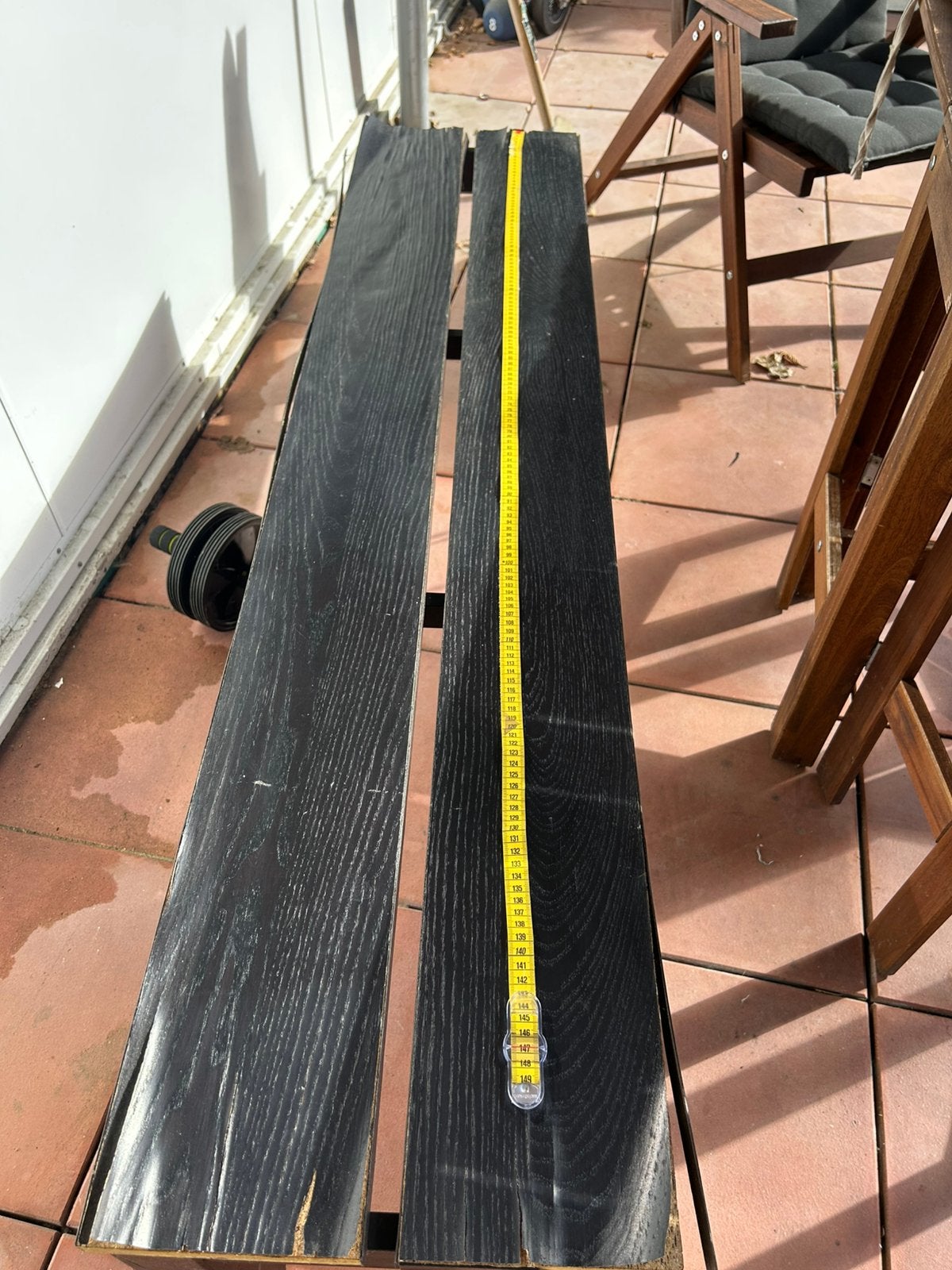 Banc noir, Enlèvement, Bois