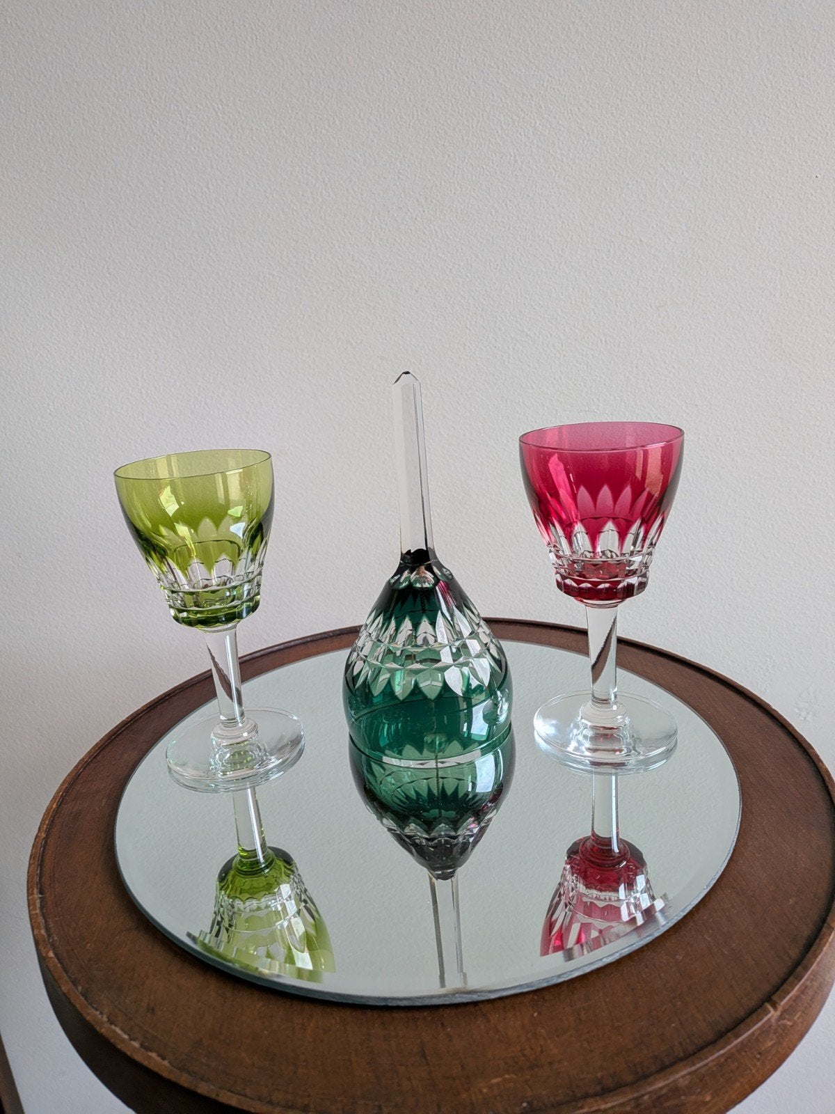 2 glazen en een tafelbel, Antiek en Kunst, Ophalen of Verzenden