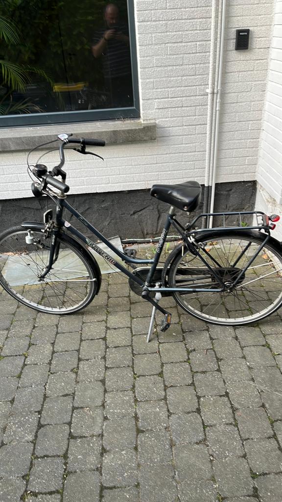 Dames fiets L’avenir frame 52, Gebruikt, Velgrem, Versnellingen, 50 tot 53 cm