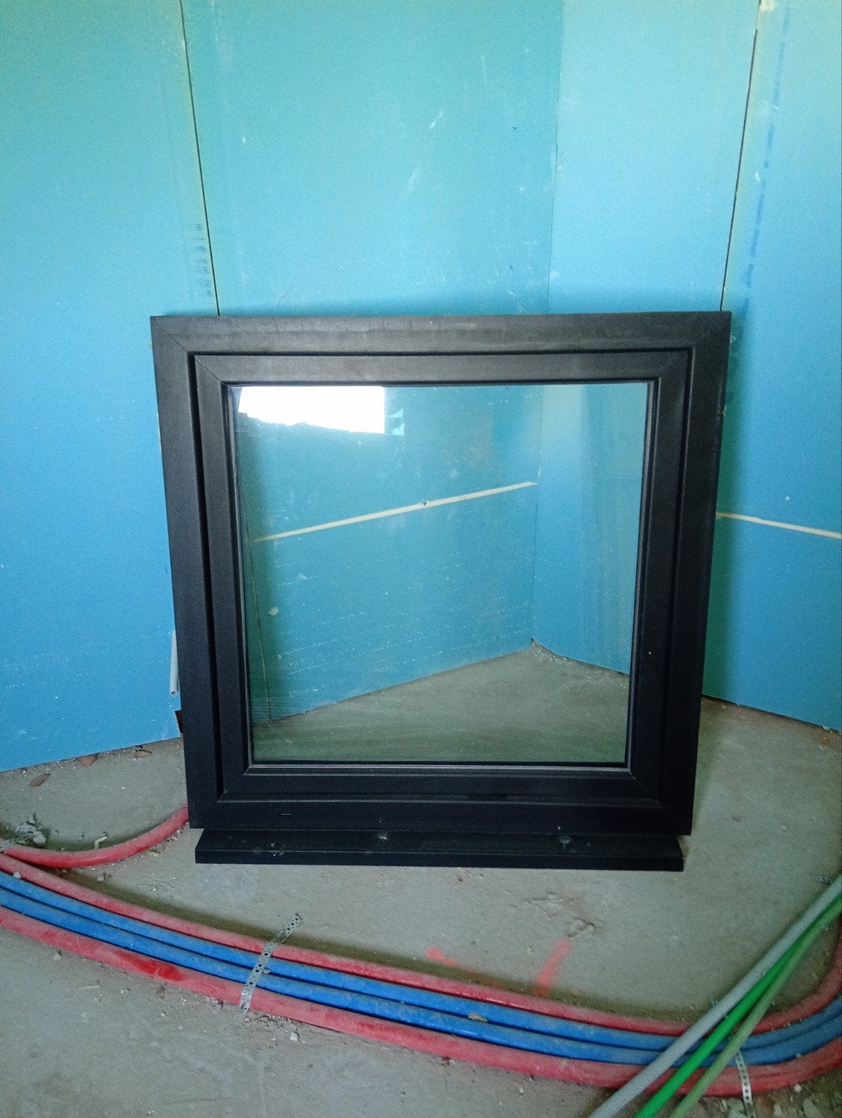 pvc raam triple glas, Ophalen, 80 tot 120 cm, 80 tot 120 cm, Zo goed als nieuw