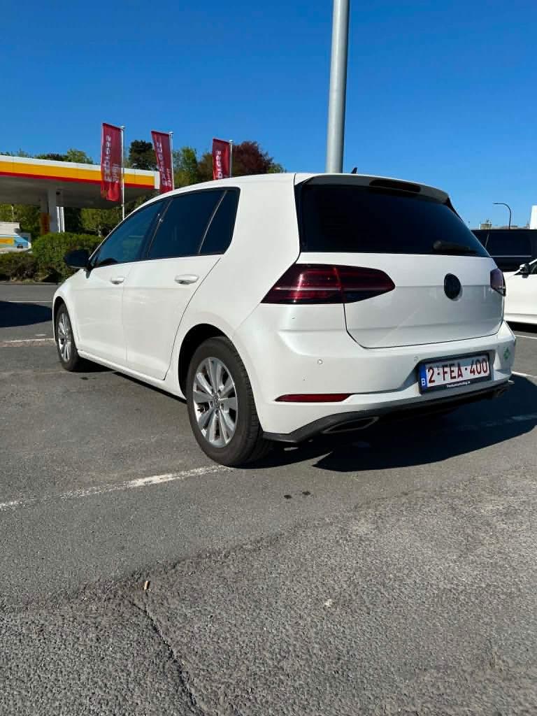Volkswagen Golf 1.4 TGI (Benzine/CNG), Auto's, Volkswagen, Stof, Euro 6, 4 cilinders, Wit