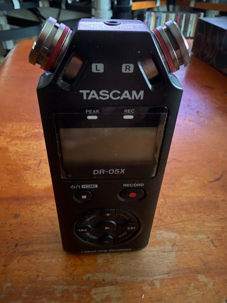 Tascam DR-05x, Audio, Tv en Foto, Ophalen of Verzenden, Zo goed als nieuw, Audio