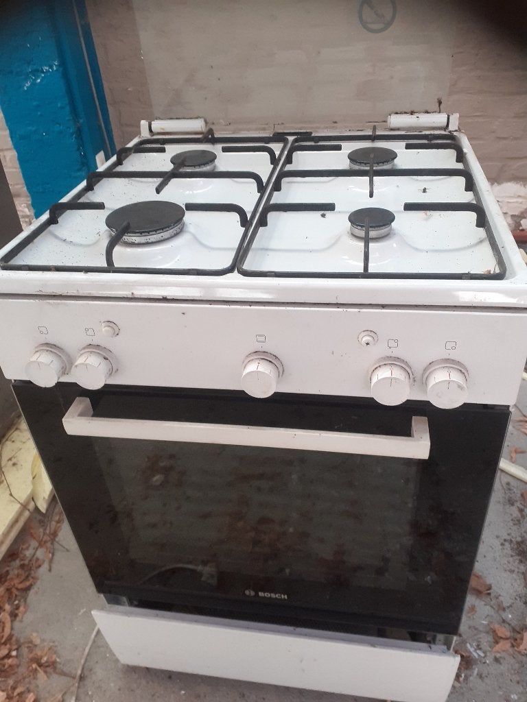 Cuisinière gaz de ville, Electroménager, Gaz, 4 zones de cuisson, Enlèvement, Utilisé