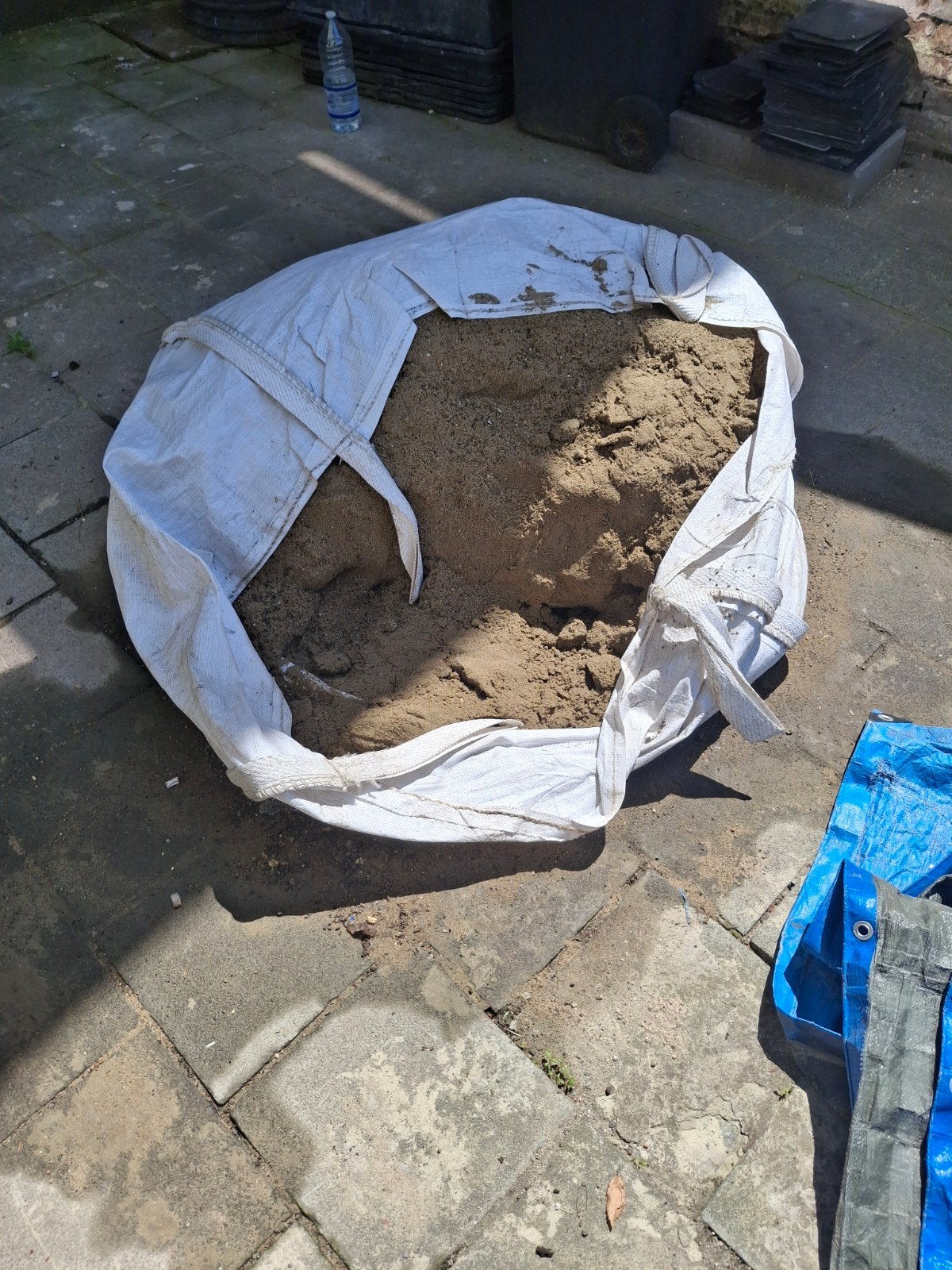 Zand om te komen en te verwijderen, zorg voor kruiwagen, Tuin en Terras, Zand, Ophalen