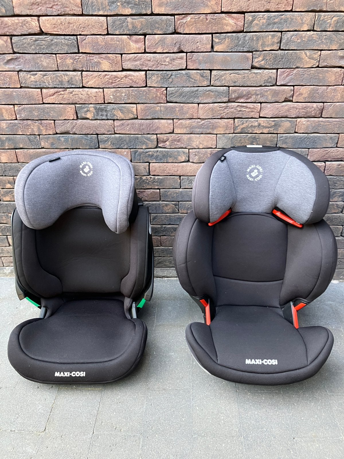 Maxi-Cosi autostoelen Kore I-size en Rodifix te koop (€/st), Ophalen, 15 t/m 36 kg, Zo goed als nieuw, Maxi-Cosi