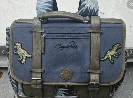 Cameleon boekentas vintage, Ophalen of Verzenden, Gebruikt, Aktetas of Boekentas