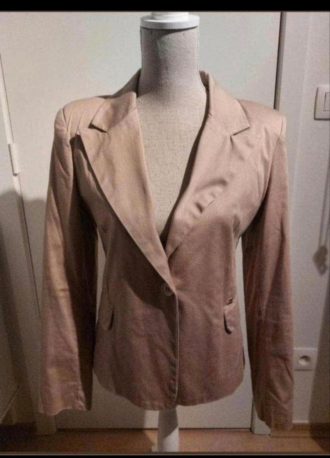 Blazer, Enlèvement ou Envoi, Taille 42/44 (L), Beige