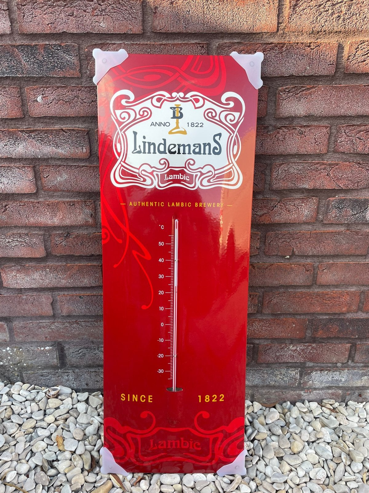 Thermometer van Lindemans, Verzamelen, Ophalen, Zo goed als nieuw