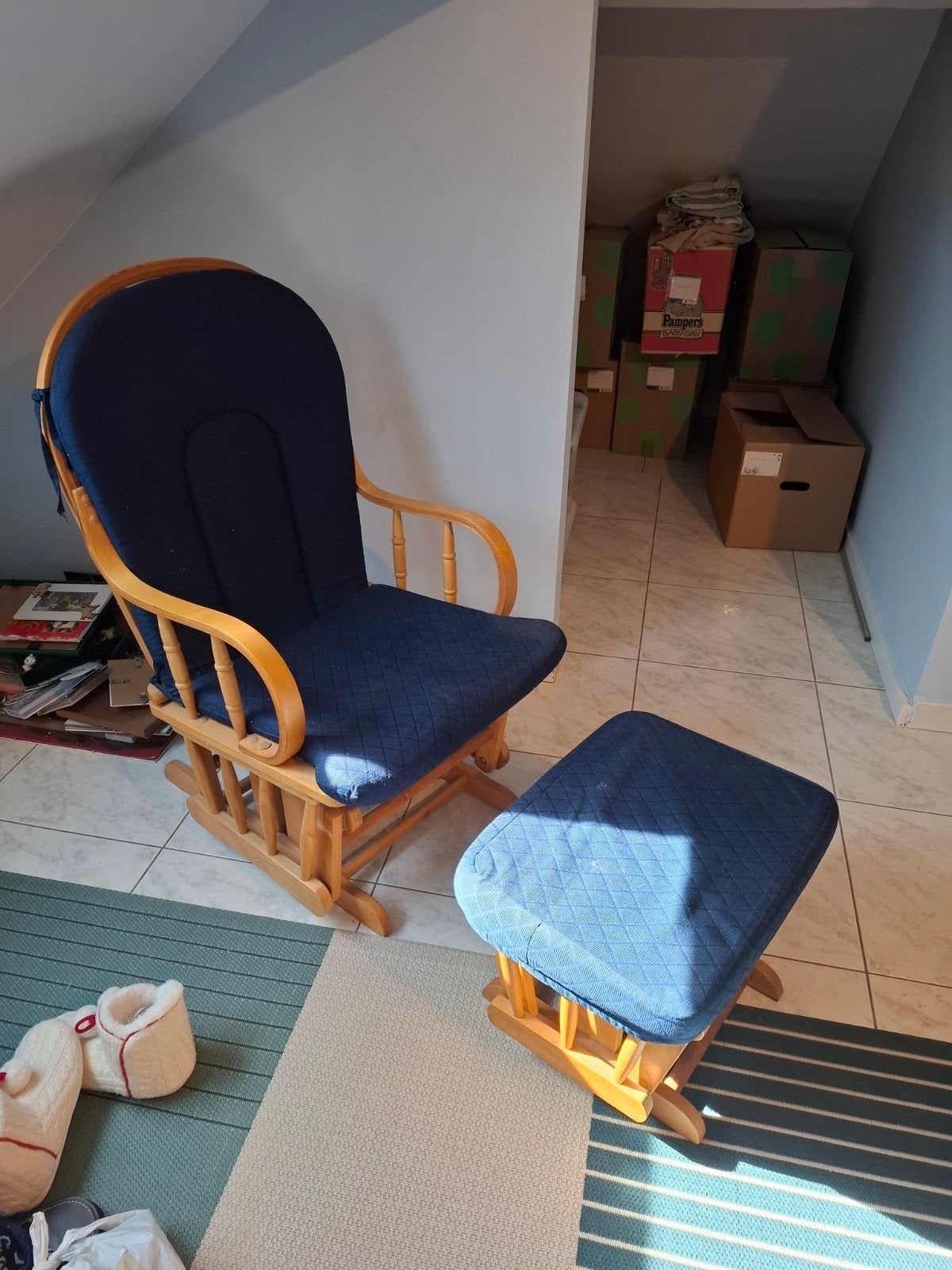 Chaise à bascule canadienne, Maison & Meubles, Enlèvement