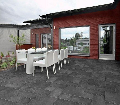 Castle stones - module vloertegels – kloostertegels antracit, Jardin & Terrasse, Hamacs, Envoi, Neuf, Multi-personne, Intérieur
