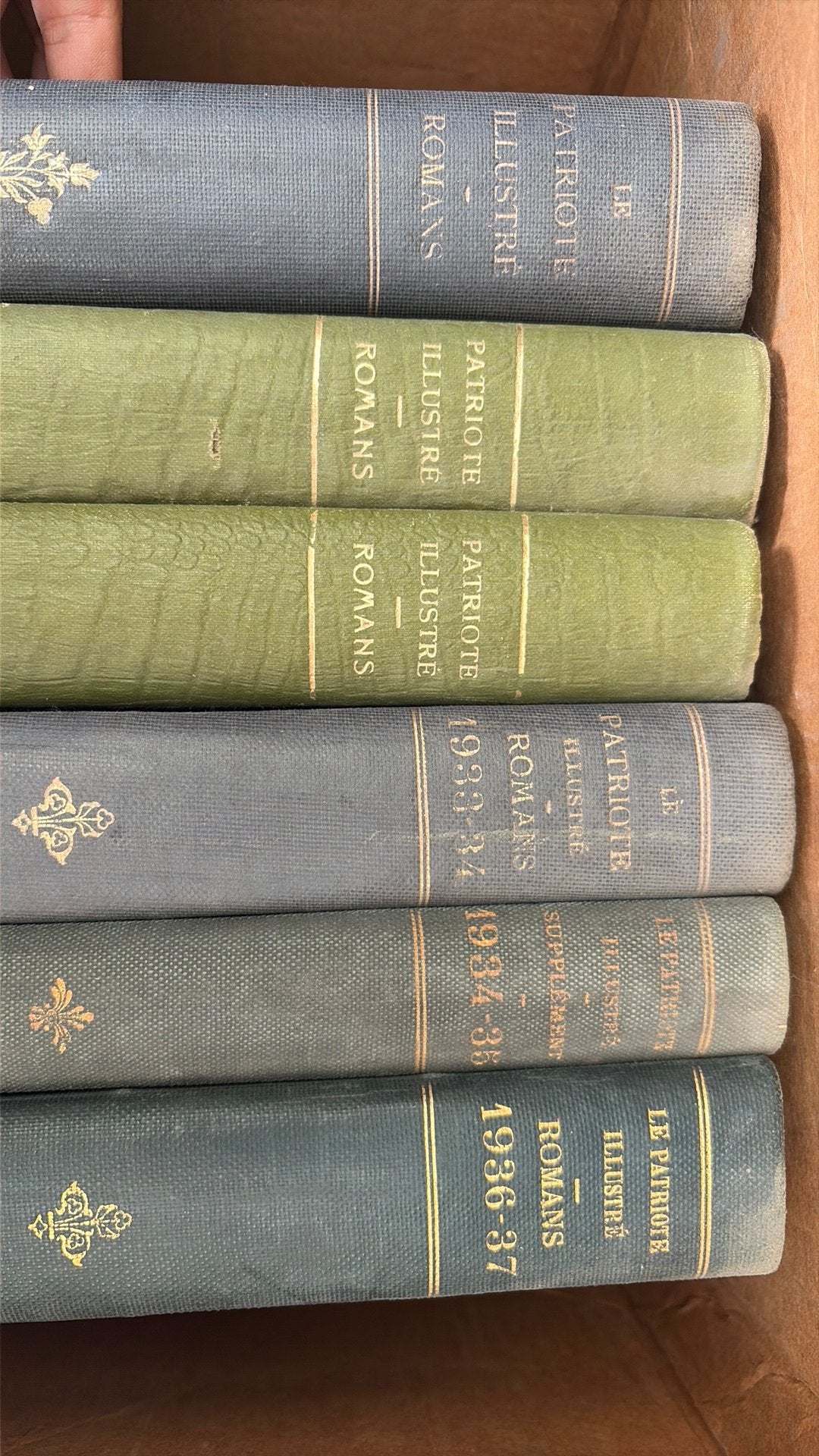 Le Patriote Illustré – Romans –  (1933–1937) – Vintage, Ophalen