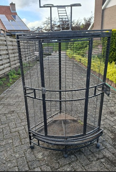 DEUX CAGES À OISEAUX EN MÉTAL, Enlèvement ou Envoi, Comme neuf, Métal, Cage à oiseaux