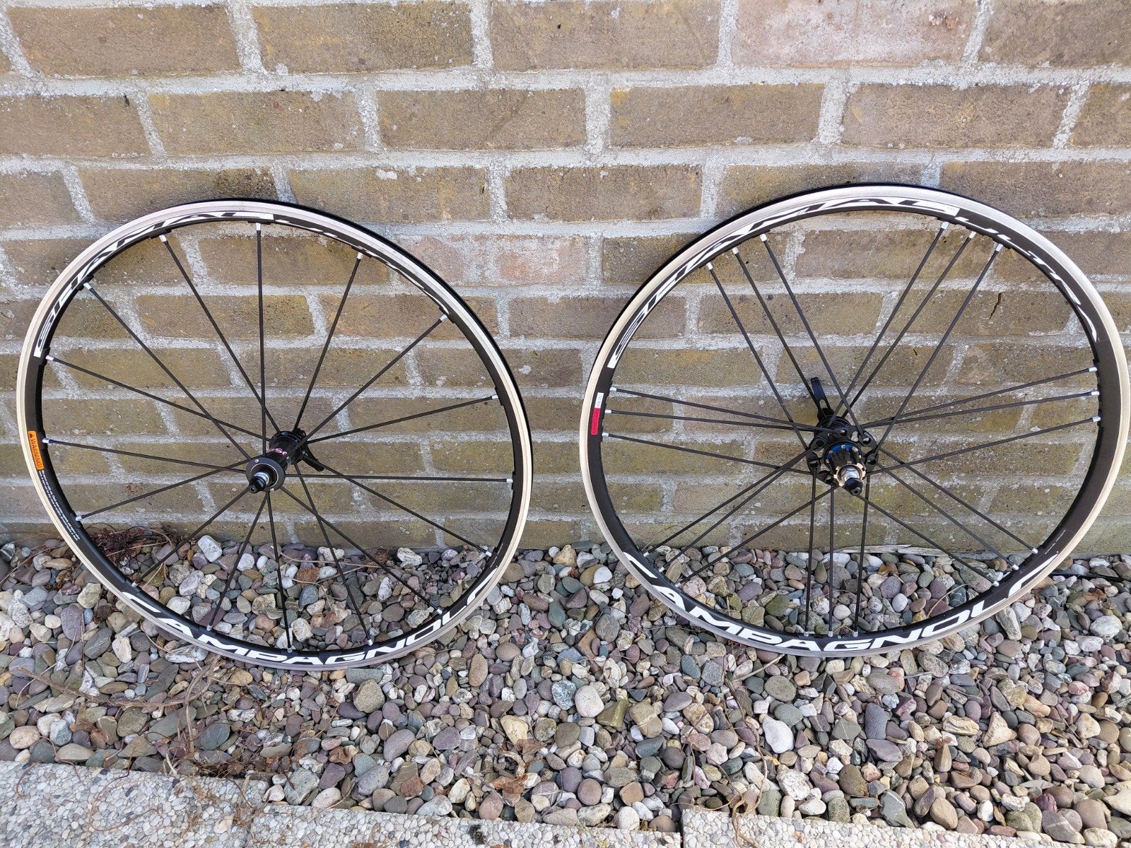 Campagnolo Shamal Ultra wielset in ZÉÉR nette staat., Wiel, Campagnolo, Ophalen of Verzenden, Zo goed als nieuw