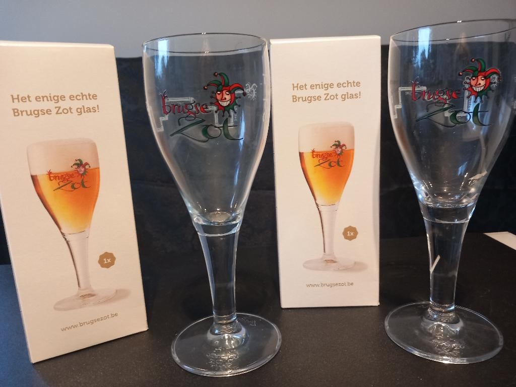 34 bier en wijnglazen, Ophalen