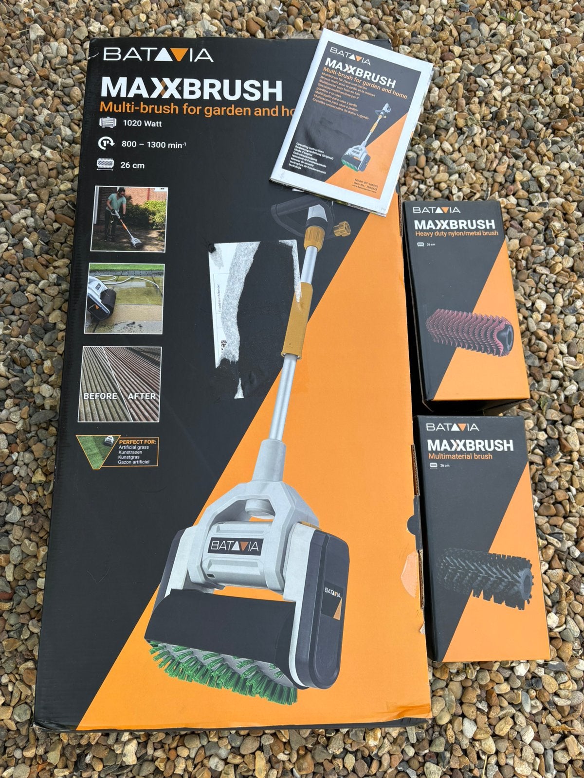 Elektrische terrasreiniger maxxbrush-Batavia, Ophalen, Nieuw