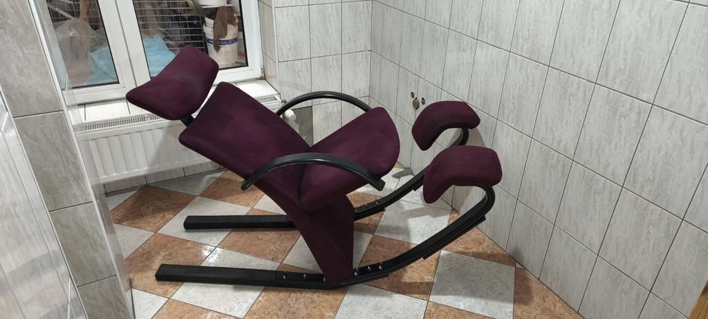 Stokke Gravity-stoel, Huis en Inrichting, Ophalen of Verzenden, Zo goed als nieuw, Alcantara, Eén