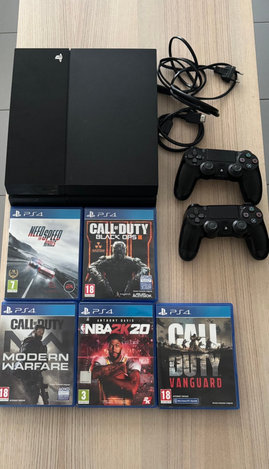 Ps4 fat, Games en Spelcomputers, Spelcomputers | Sony PlayStation 4, Ophalen, Zo goed als nieuw