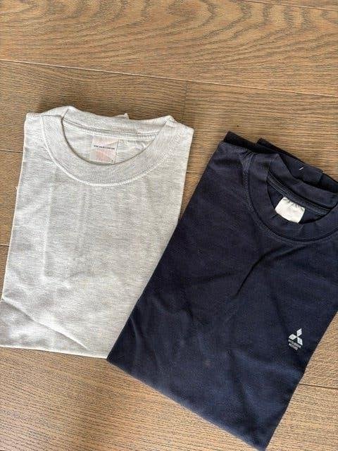 2 T shirten maat L, Ophalen of Verzenden, Zo goed als nieuw, Maat 52/54 (L), Meerkleurig