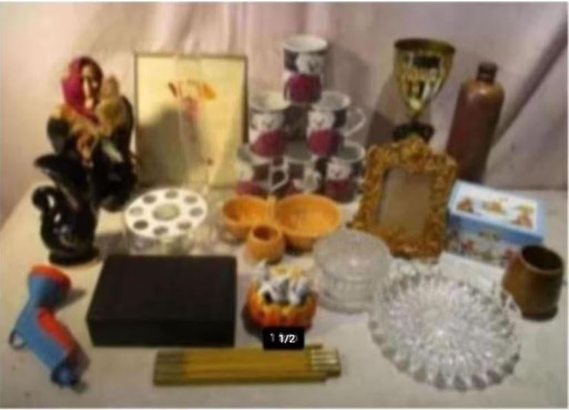 23 objets rétro et curiosités anciennes, Enlèvement ou Envoi