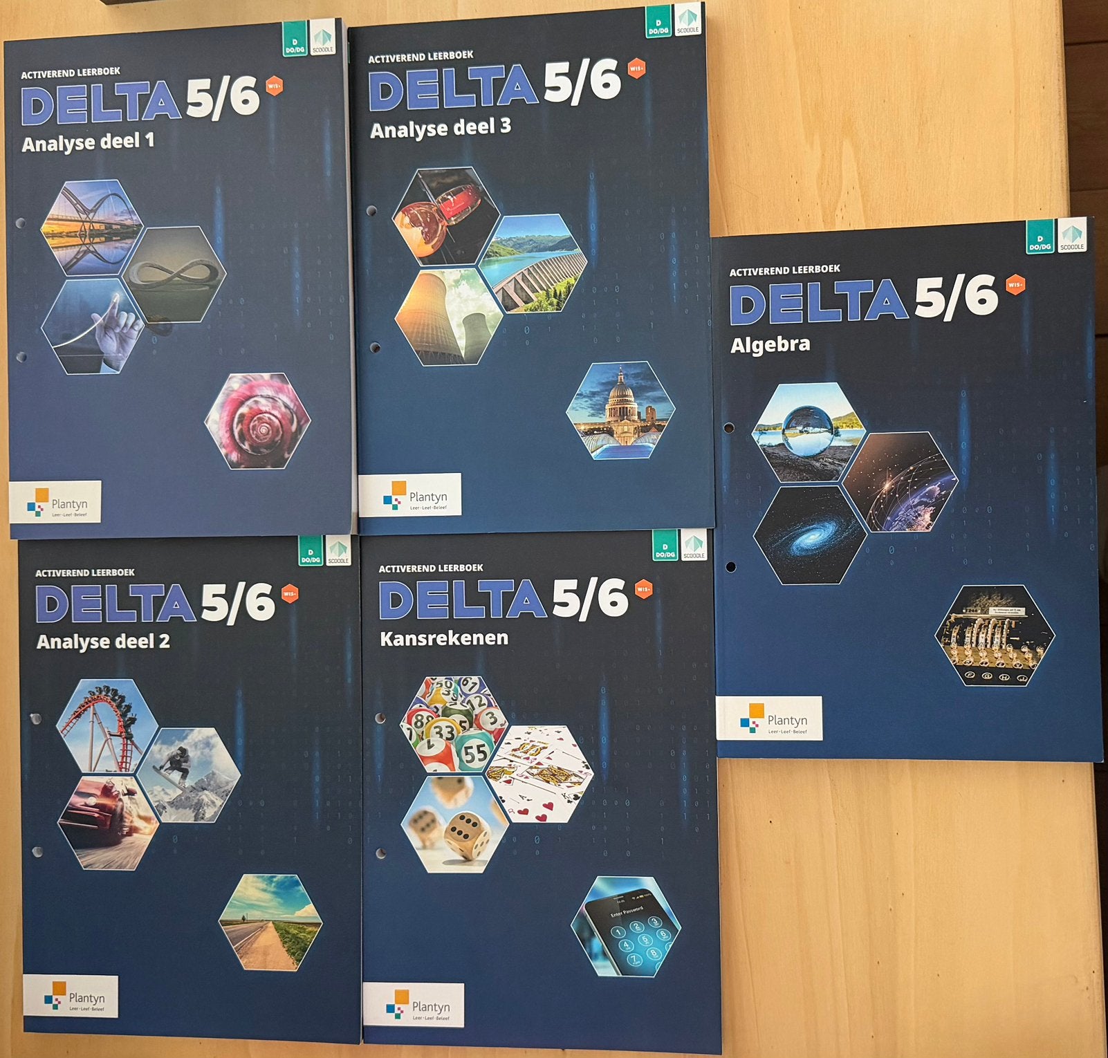 Delta 5/6 Analyse 1-3, Kansrekenen en Algebra, Ophalen of Verzenden, Nieuw