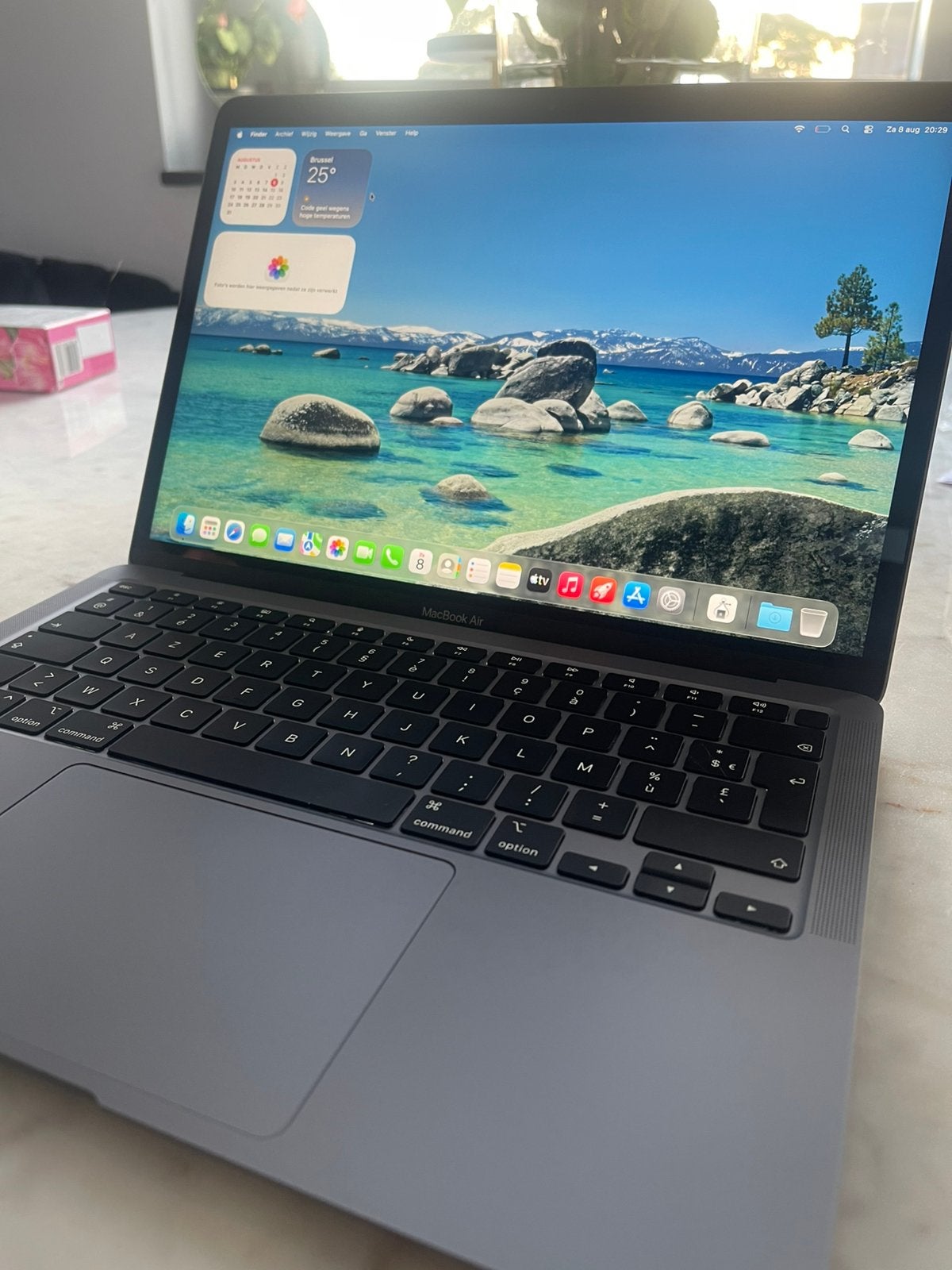 PUCE APPLE MACBOOK AIR 10.1 M1, Informatique & Logiciels, Apple Macbooks, Enlèvement, Comme neuf, 8 GB, MacBook