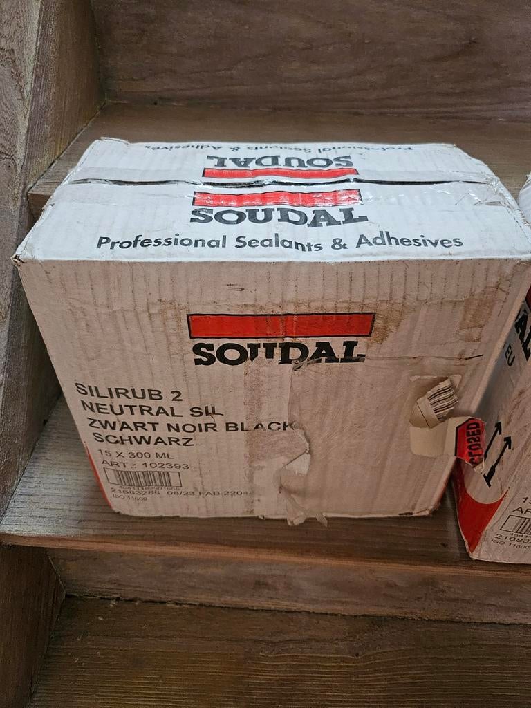 Soudal Kit Zwart 30 stuks te koop oud lot, Ophalen