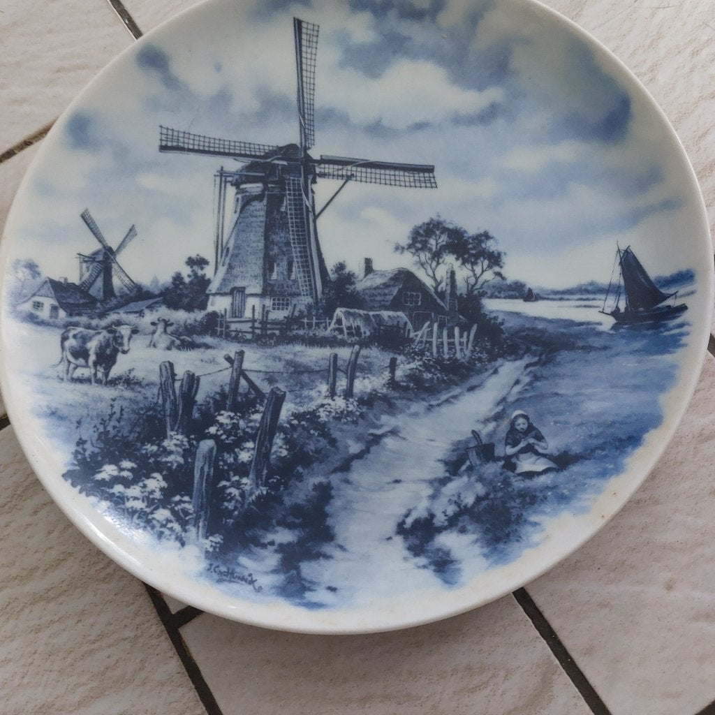 Assiette boch, Antiquités & Art, Curiosités & Brocante, Enlèvement