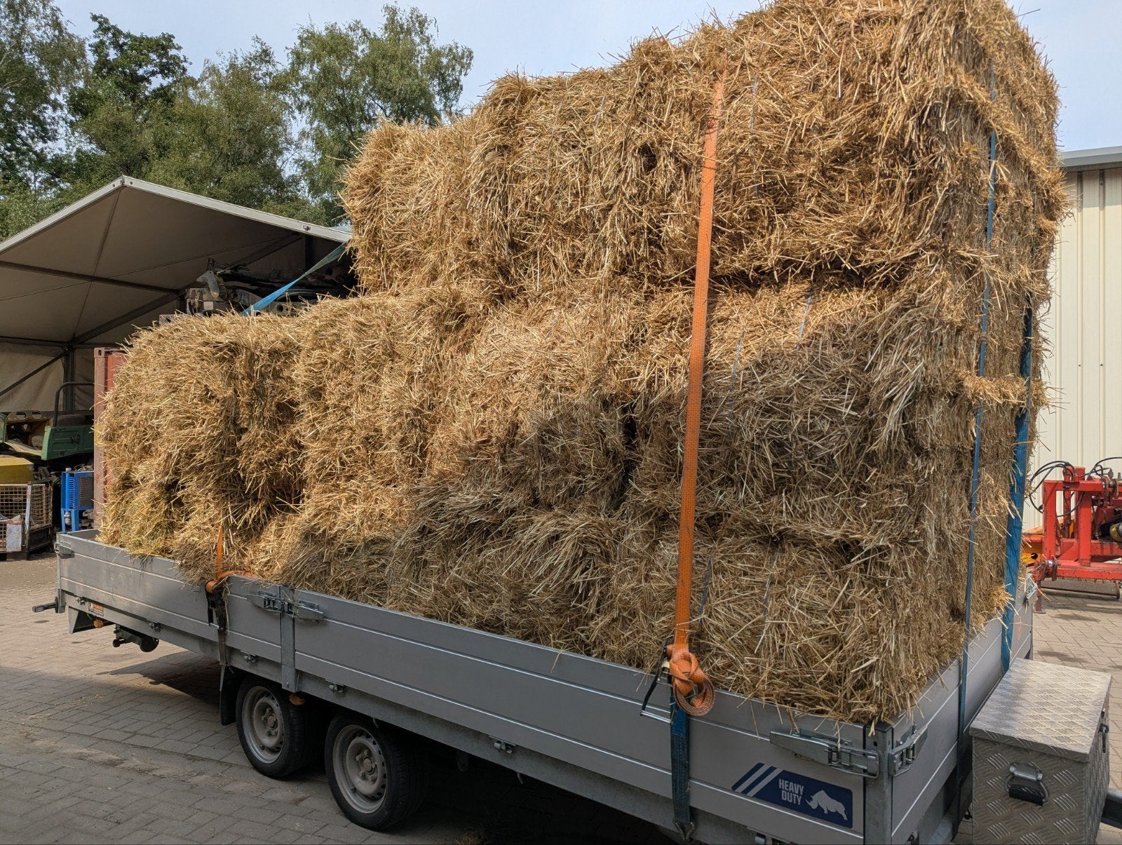 Paille d'orge de printemps - 2,7 tonnes, Articles professionnels, Enlèvement