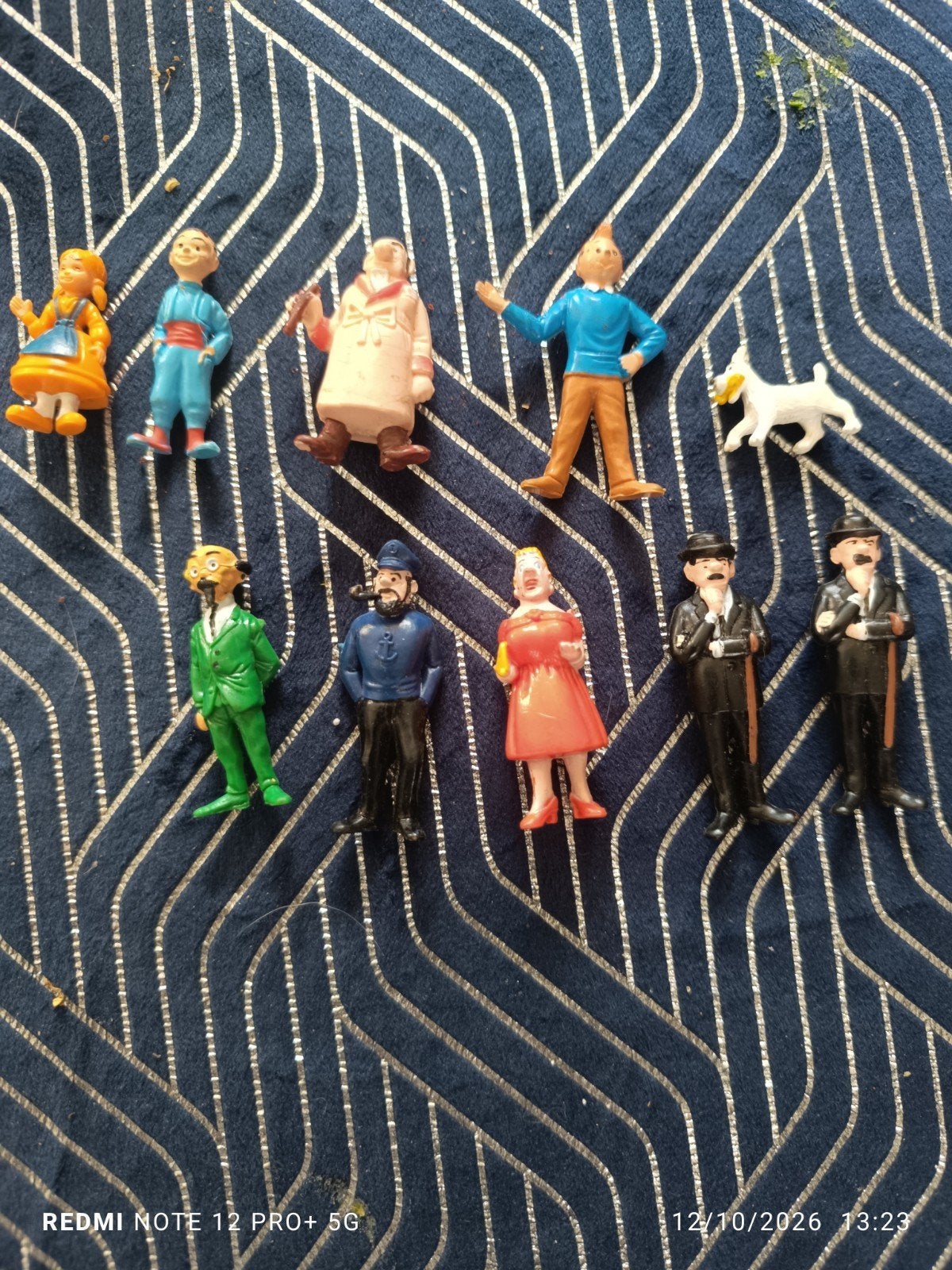 figurine tintin, Collections, Enlèvement