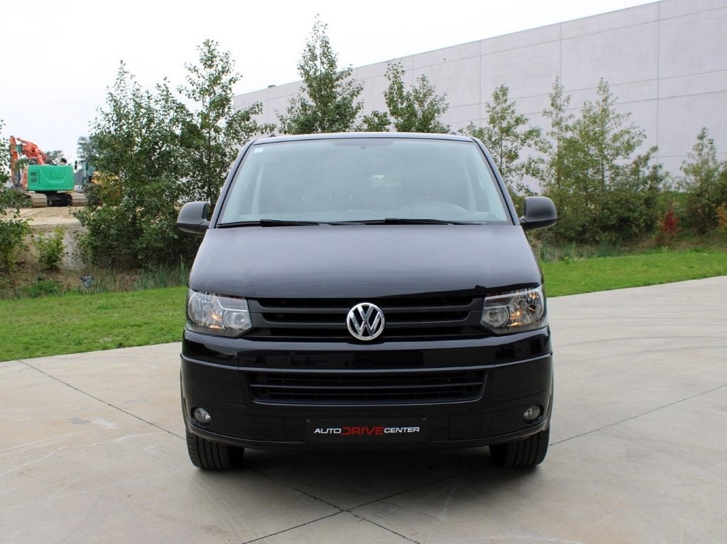 ✅ Vw Transporter T5 – 2.0TDi - 180pk * Automaat * Trekhaak *, Auto's, Stof, 4 cilinders, Volkswagen, Zwart