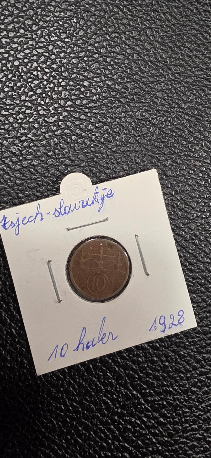 Tsjecho-slowakije 10 haler 1928, Ophalen of Verzenden