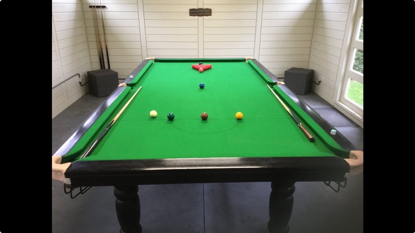 Snookertafel 10 ft, Sports & Fitness, Enlèvement, Comme neuf, Table de snooker