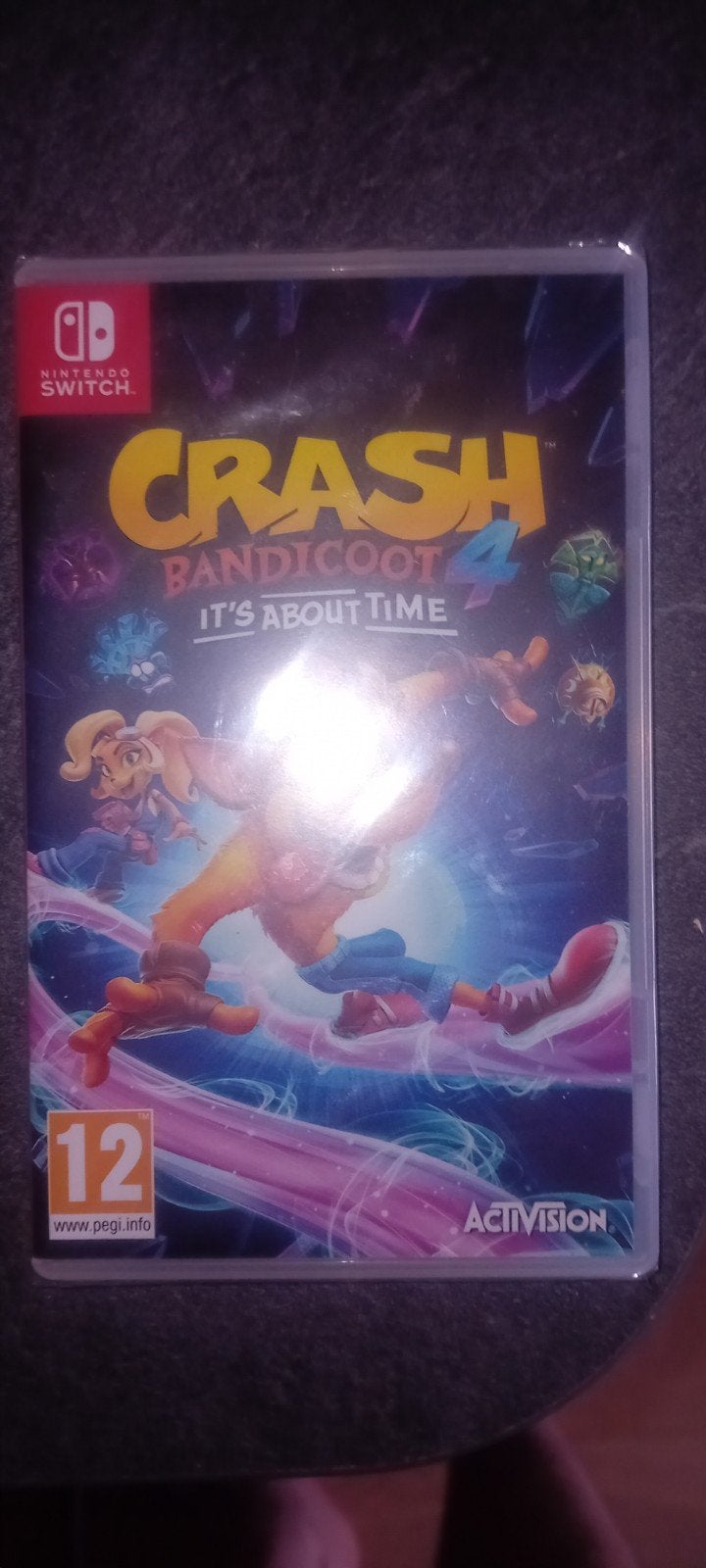 Crash Bandicoot - It's About Time for SWITCH (SEALED), Consoles de jeu & Jeux vidéo, Jeux | Nintendo Switch, Enlèvement