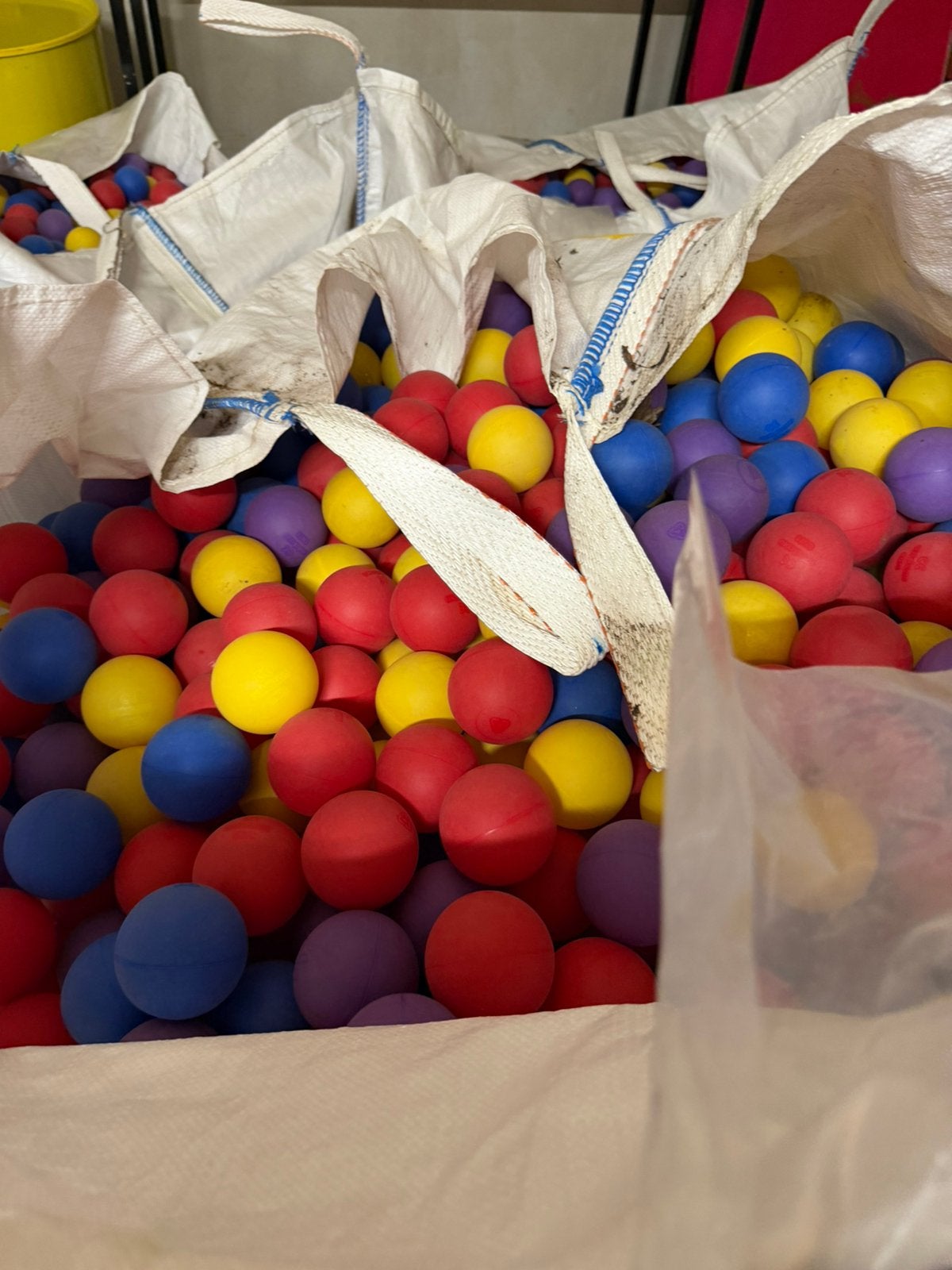 Ballen bad ballen 8 bigbags, Enlèvement, Comme neuf