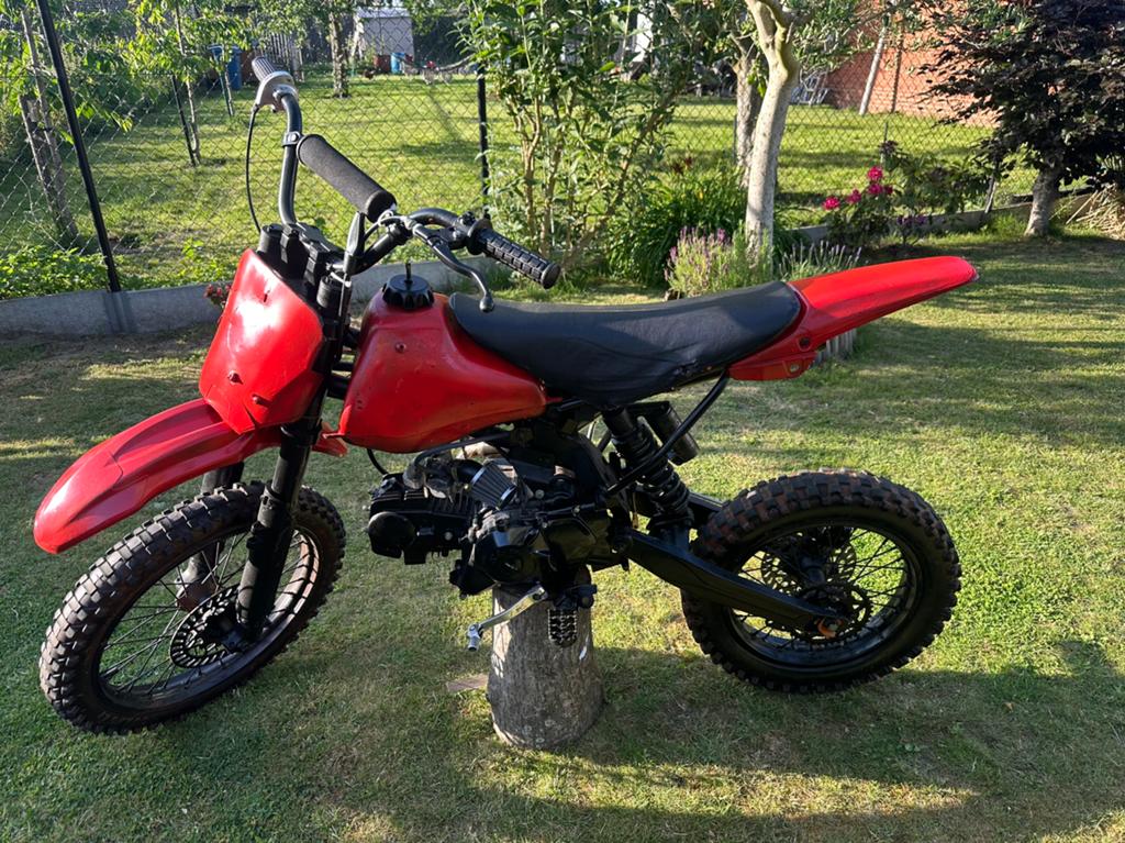 Pitbike / crossmotor 125cc, Fietsen en Brommers, Gebruikt, Pitbike, Schijfrem, 125 cc