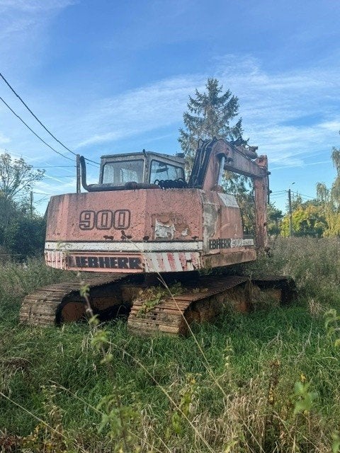 Liebherr 900 rupskraan, Ophalen, Graafmachine