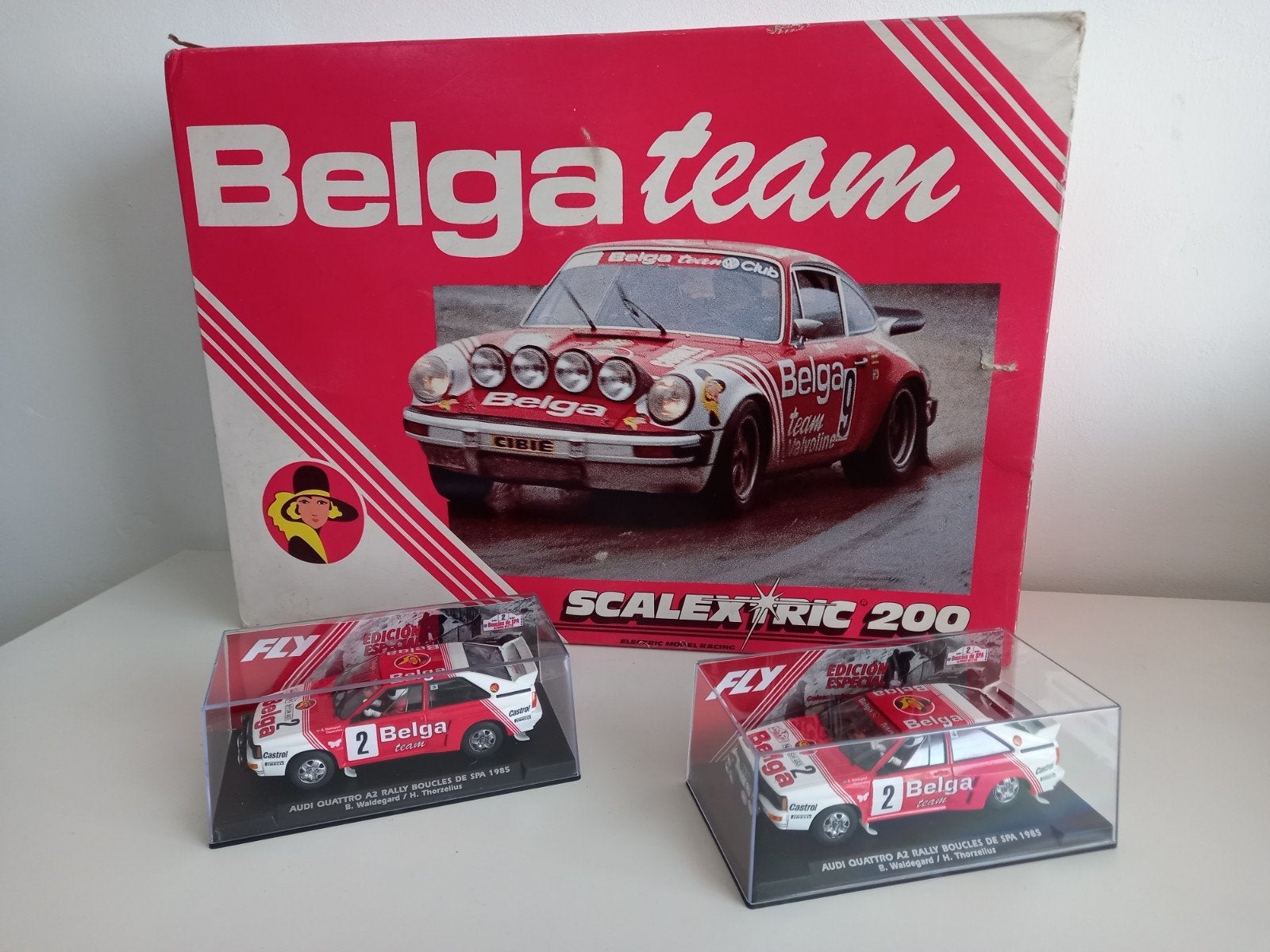L'équipe Scalextric Belga, Hobby & Loisirs créatifs, Enlèvement ou Envoi