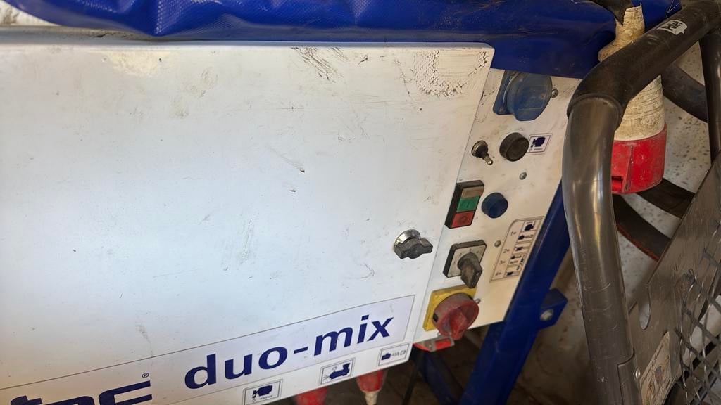 Spuitmachine voor gips en cement in hele goede staat, Ophalen, Gebruikt
