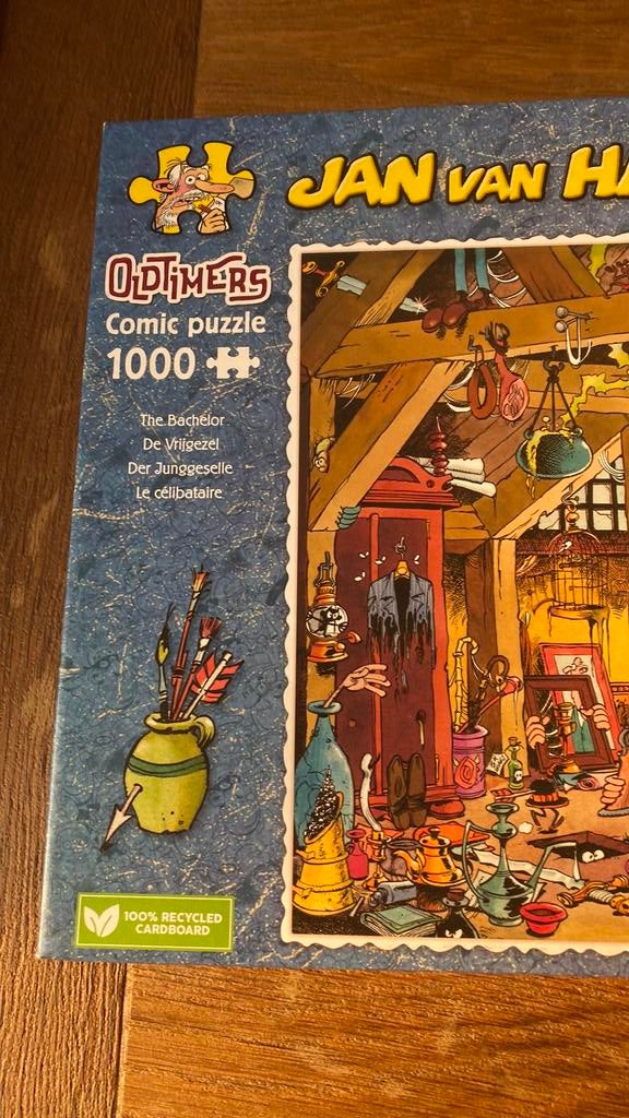 JVH 1000 stuks. Oldtimers/De vrijgezel, Enlèvement, Comme neuf