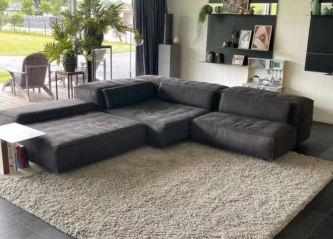 Living Divani Extra Soft 7 Delen, Maison & Meubles, Canapés | Coins salons complets, Comme neuf, Tissus, Enlèvement ou Envoi