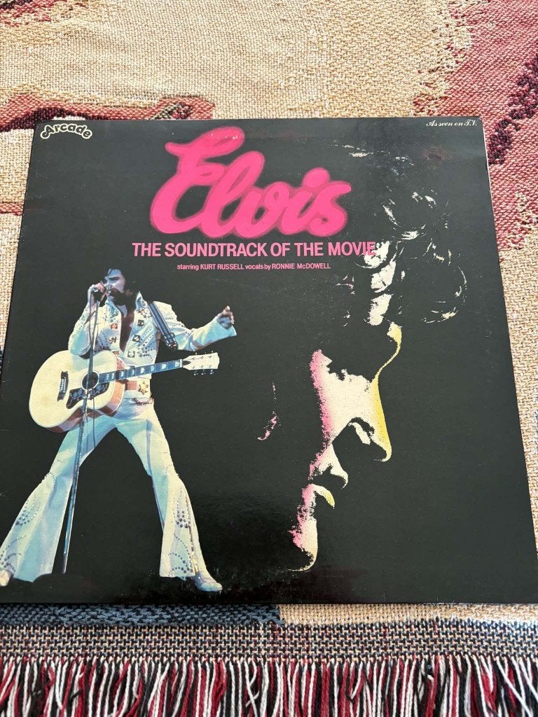 Elvis The soundtrack of the movie, door Ronny McDowell, Cd's en Dvd's, LP, Ophalen of Verzenden, Zo goed als nieuw, Fotohoes