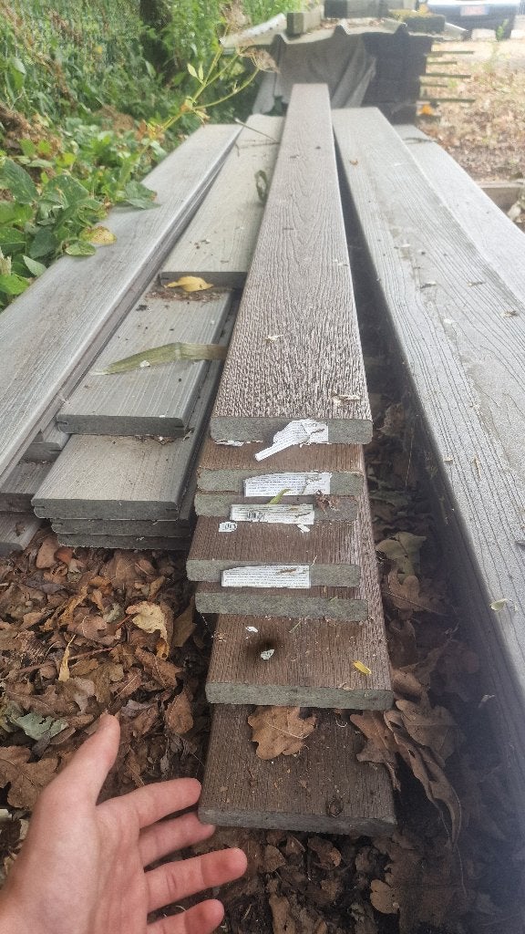 Fiberon Espresso Kantplank - Composiet, Ophalen, Nieuw, 180 tot 250 cm, Planken