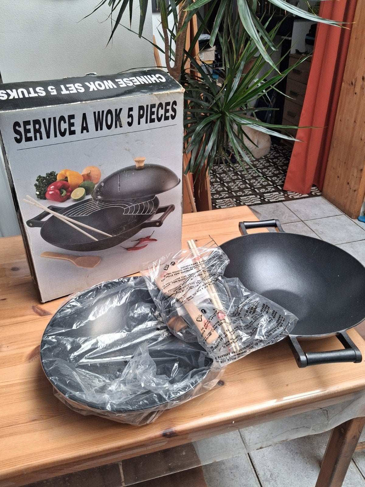 poêle wok, Electroménager, Appareils à gourmet, Enlèvement