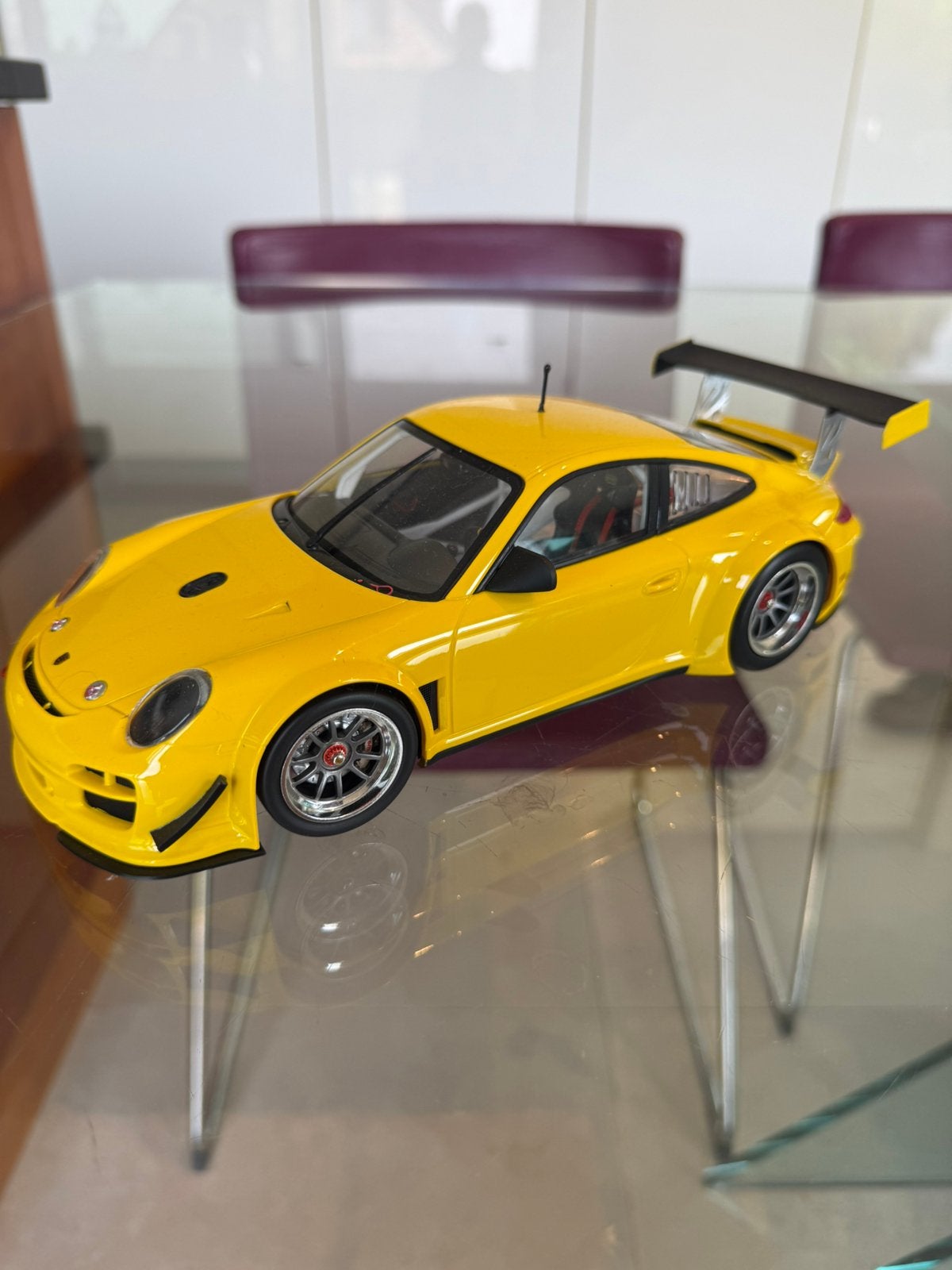 1:18 Minchamps Porsche 911 GT 3 R Street 1:18 zonder doos, Hobby en Vrije tijd, Ophalen of Verzenden, Zo goed als nieuw, Auto