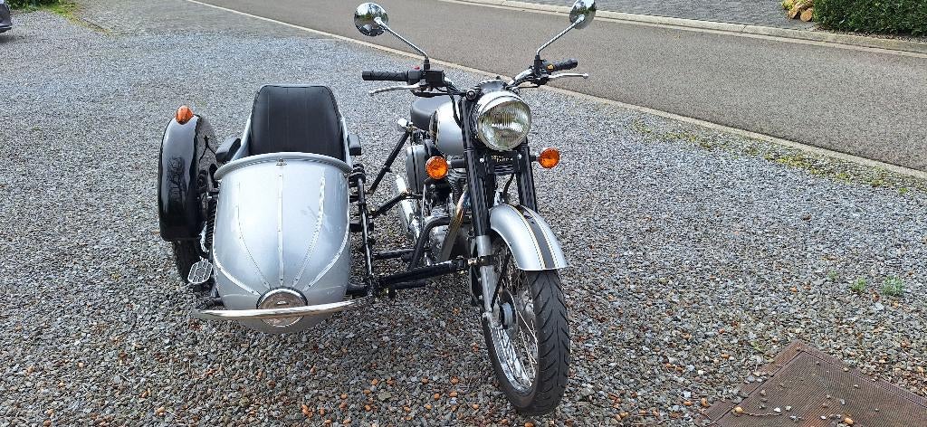 Side car de collection Royal Endfiel Bullet 500, Motos, Motos | Side-cars, Permis Moto A, Occasion, 499 cm³, 12 à 35 kW