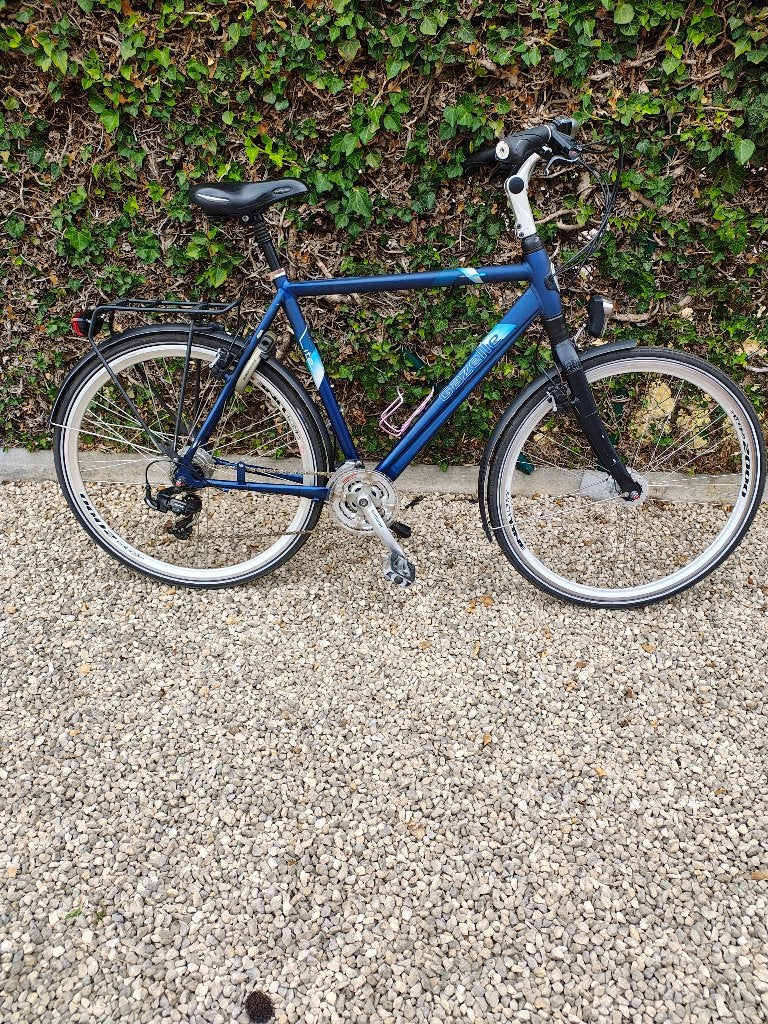 Degelijke herenfiets Gazelle., Ophalen, Gebruikt, Velgrem, Versnellingen
