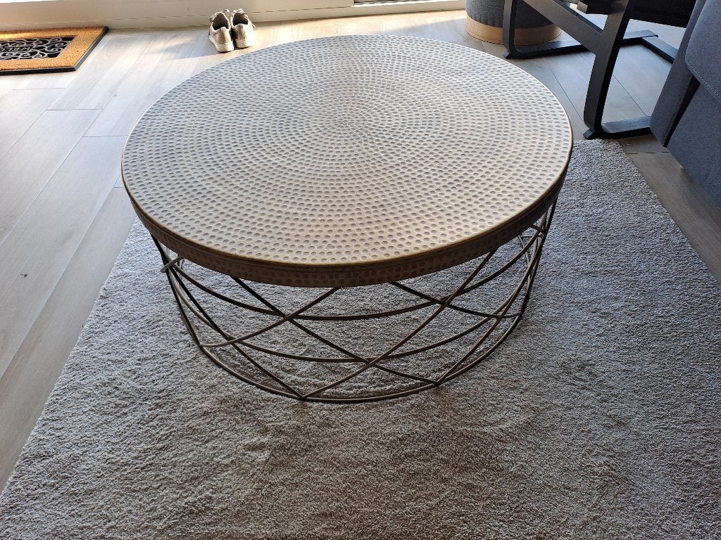 Table salon ronde Maison du monde, ''Style ethnique'', Rond, Comme neuf, Enlèvement