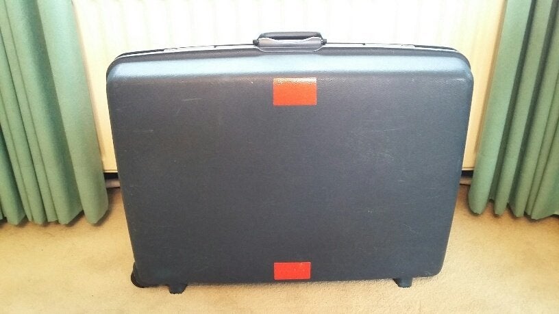 Reiskoffer Samsonite, Ophalen, Gebruikt, Hard kunststof, Wieltjes