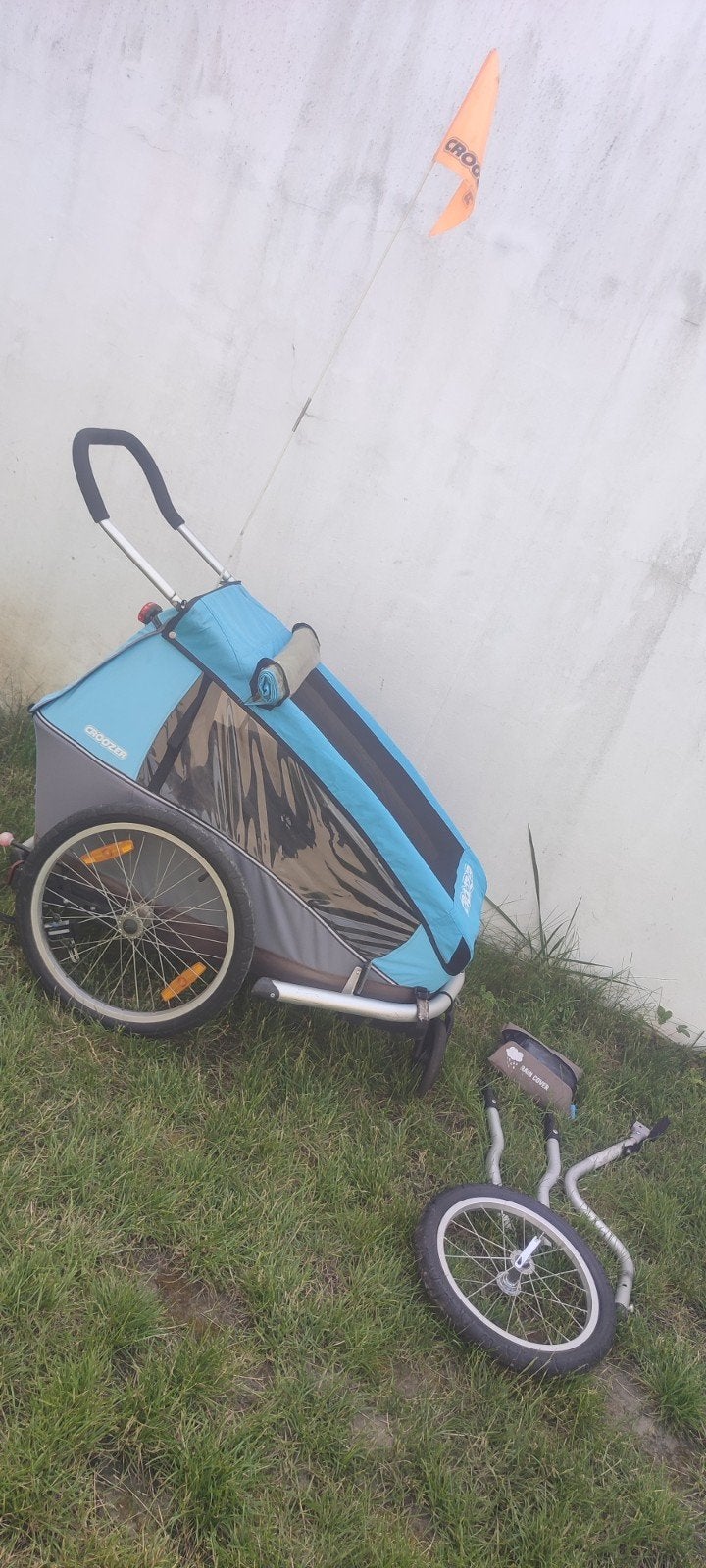 Croozer remorque vélo pour 1 enfant avec Hamac, Vélos & Vélomoteurs, Accessoires vélo | Remorques, 40 à 60 kg, Pliable, Croozer